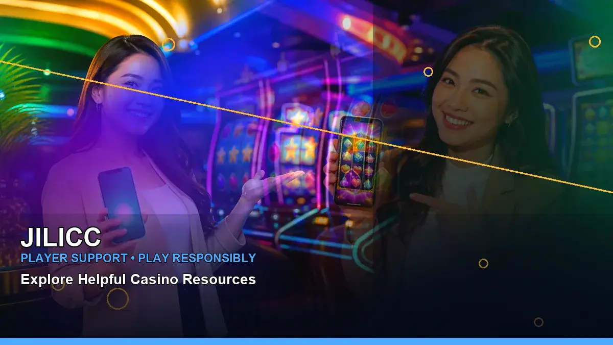 JILICC left close-up gold jackpot slot games highlighting mobile-friendly casino play